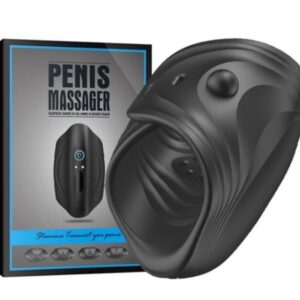 Censan Penis Massager Super Shock Glans Exerciser Titreşimli Mastürbatör