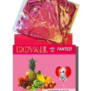 Censan Royal Yenilebilir Tanga Sütyen Karışık Meyve Aromalı