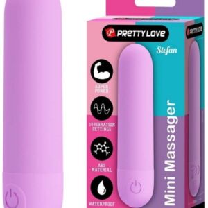 Censan Stefan Mini Massager Bullet Vibratör Mor