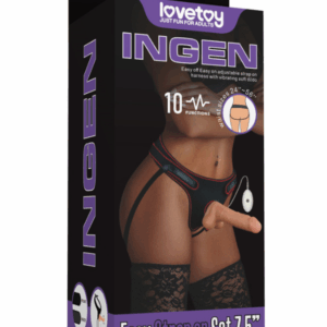 Censan Vibrating Easy Strapon Set  7.5 İnç Belden Bağlamalı Model2